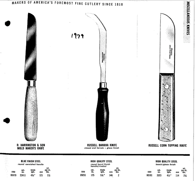 The Banana Knife A Great American Tool